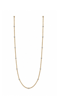 Station Necklace Two-Tone - Size 20