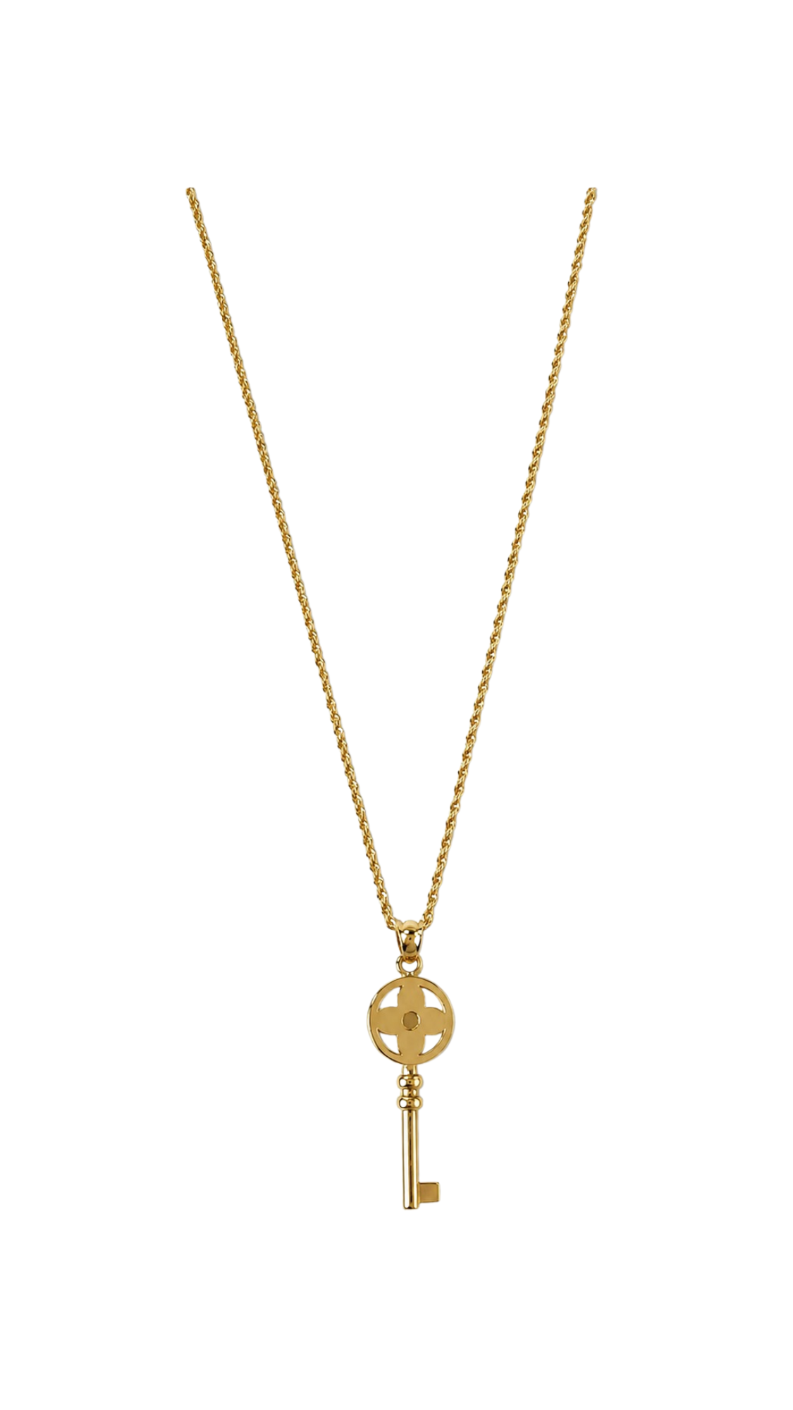 Rope Chain With LV Blossom - Size 18