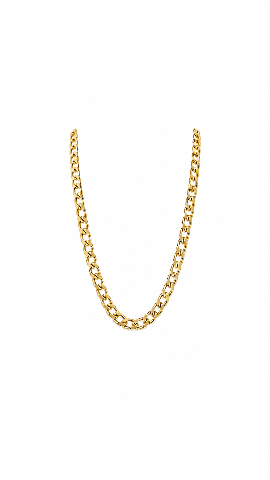 Cuban Curb Chain 7.5mm - Size 20