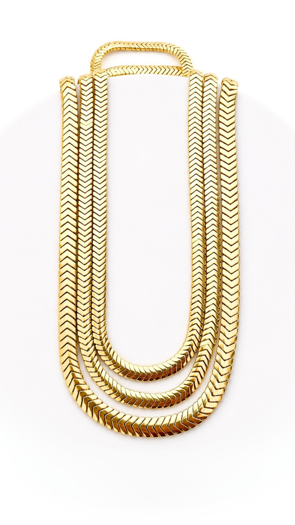 MCO Arrowhead Chain Necklace - Size 20