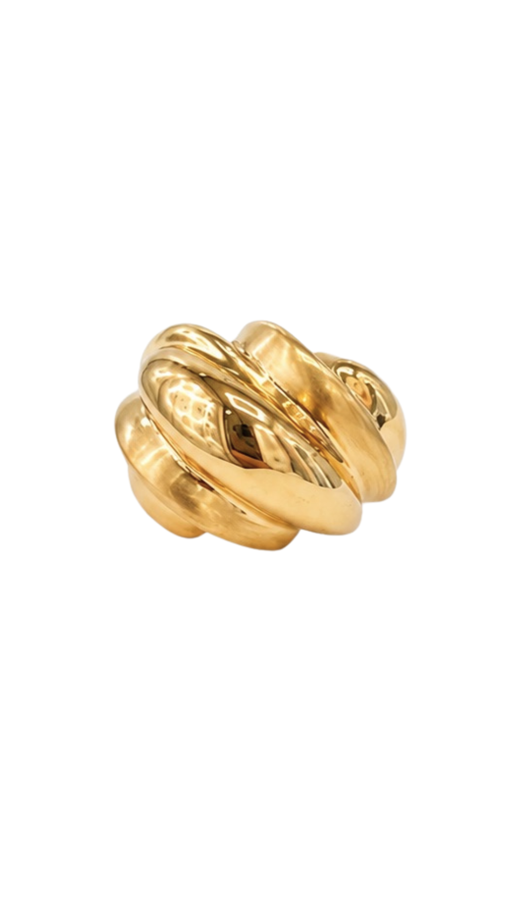 Nova Weave Matte & Glossy Ring - Size 8.5