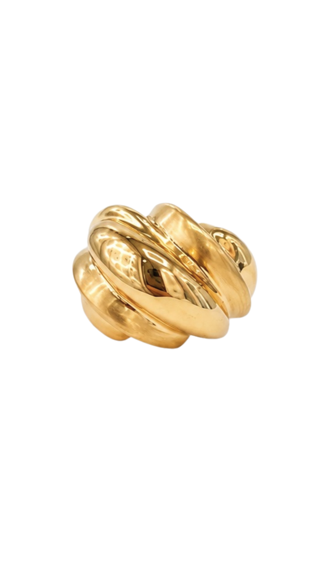 Nova Weave Matte & Glossy Ring - Size 8.5
