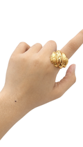 Nova Weave Matte & Glossy Ring - Size 8.5