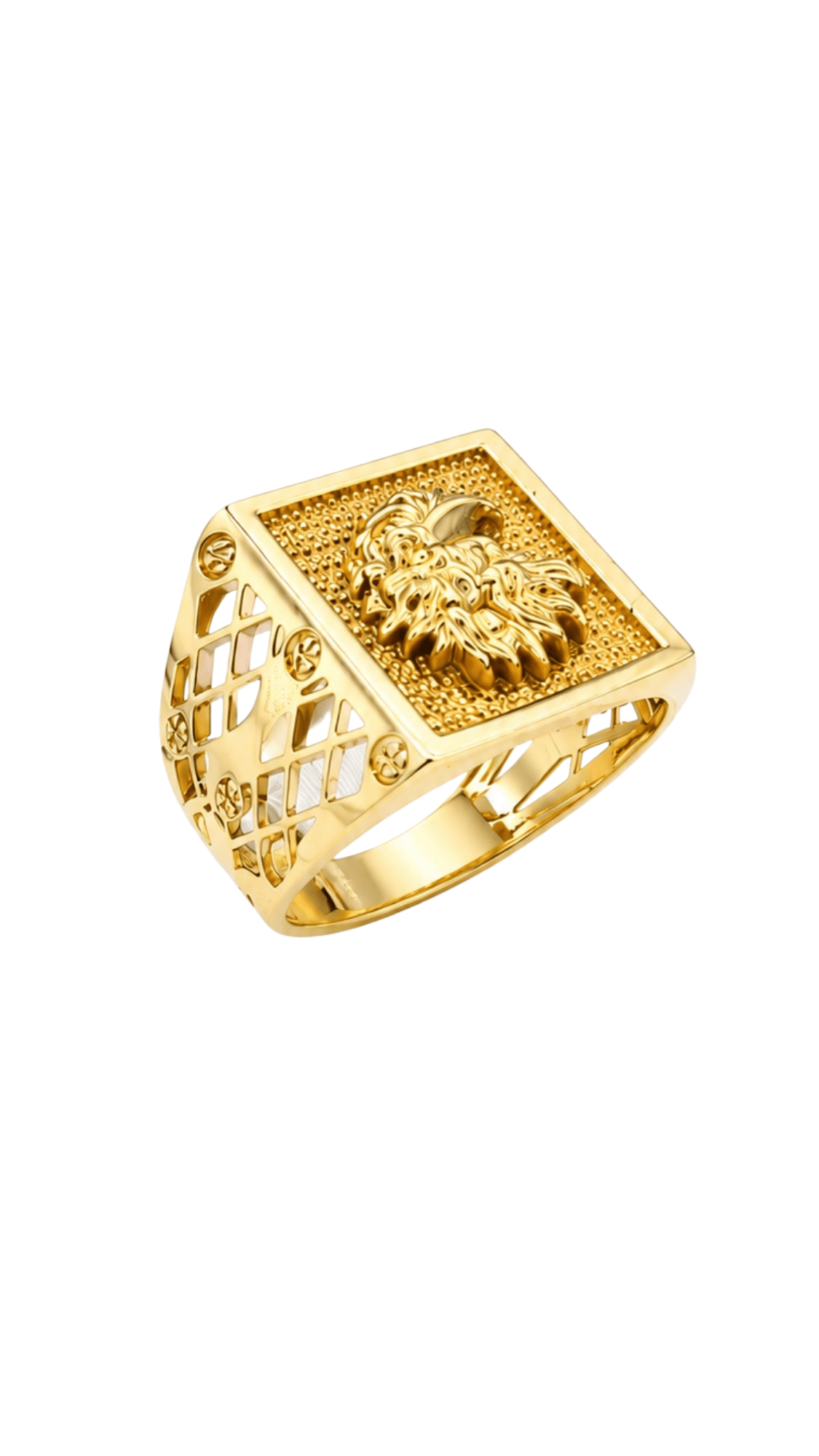 Regal Eagle Signet Ring 8"