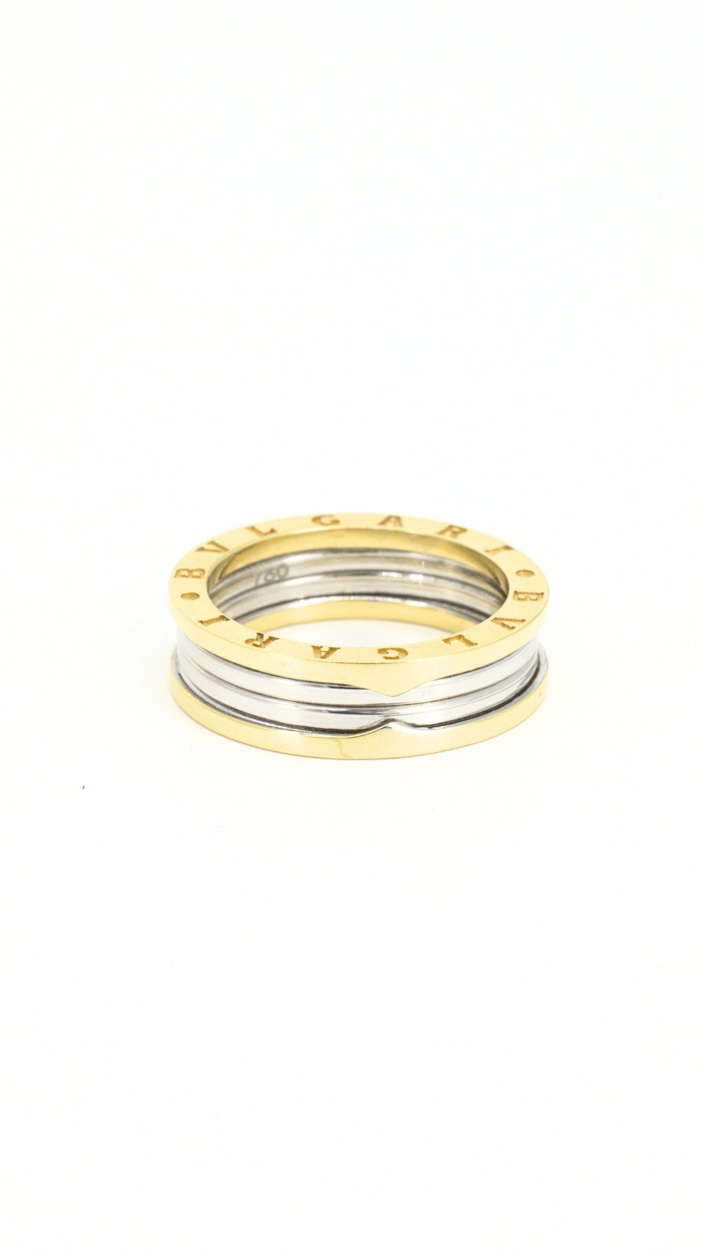 BLG Interlock Ring Two-Tone 7"