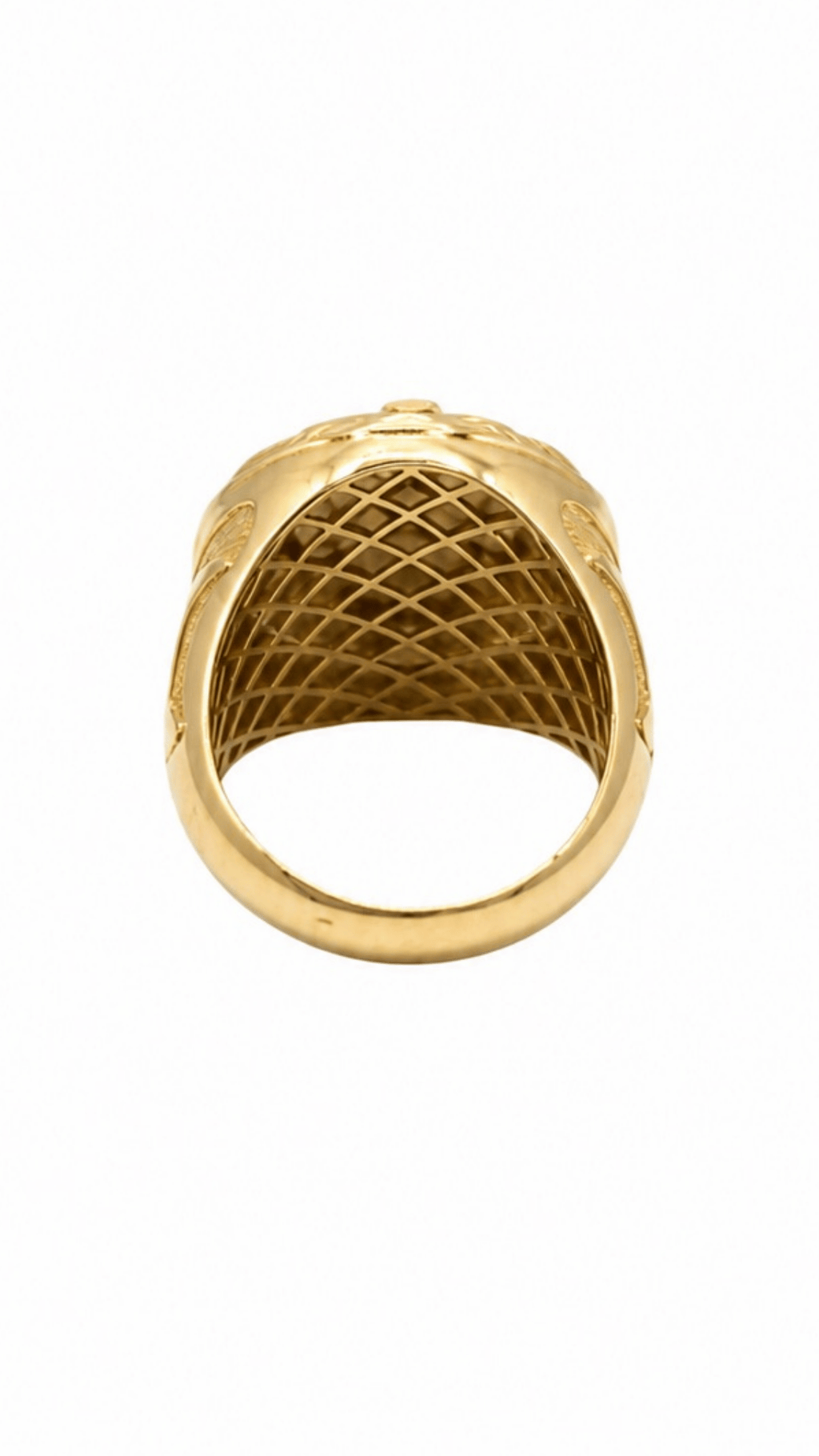 Serpent Sovereign Signet Ring 8.75"