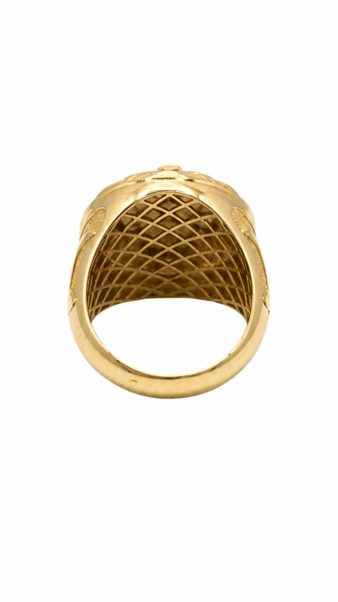 Serpent Sovereign Signet Ring 8.75"
