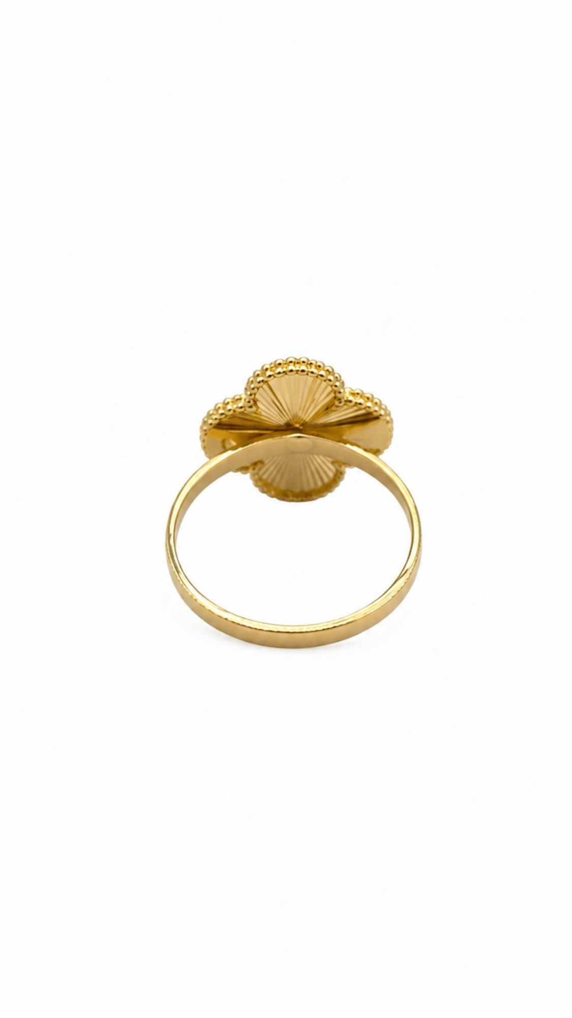 Four-Leaf Clover Ring 5.5"