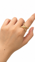 X Bubble Ring - Size 8.5