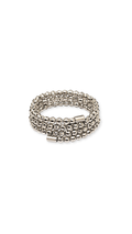 Bubble White Gold Diacut - Size 7.5