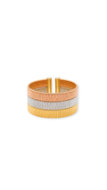 Design Ring Tricolor - Size 7