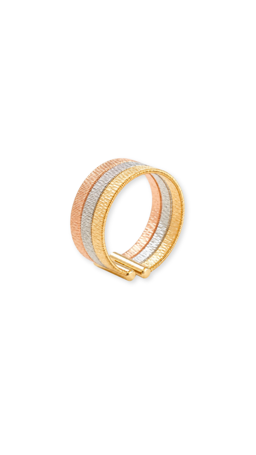 Design Ring Tricolor - Size 7