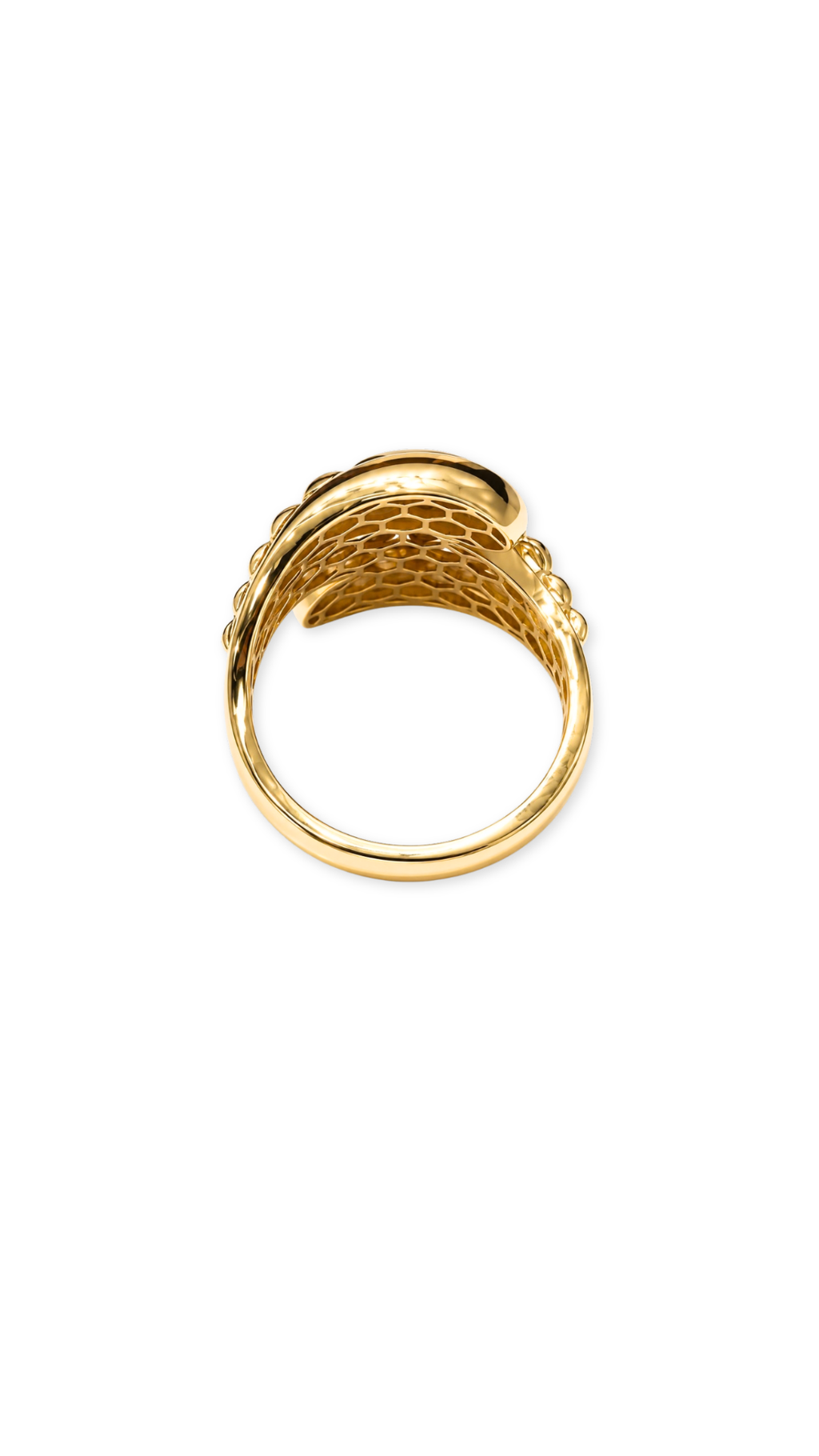 Teardrop Bubble Ring - Size 7