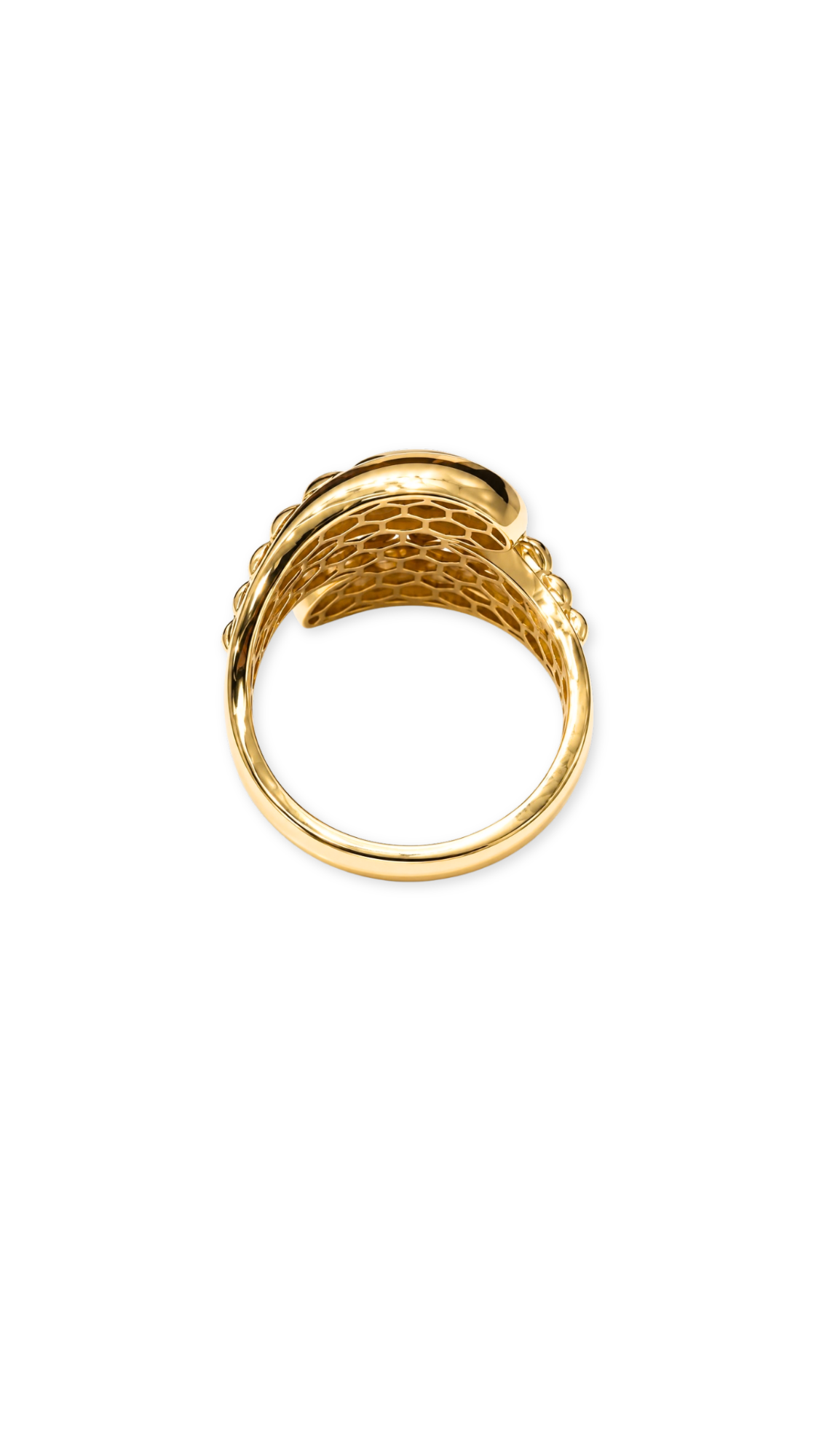 Teardrop Bubble Ring - Size 7