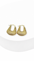 Ripple Luxe Hoop Earrings