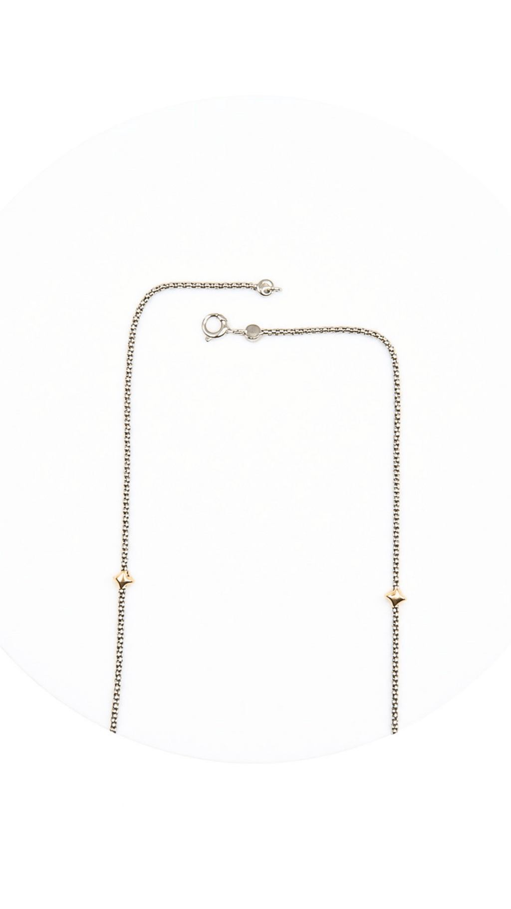 Star Bolo Necklace, Bracelet, and Earrings Set Two-Tone