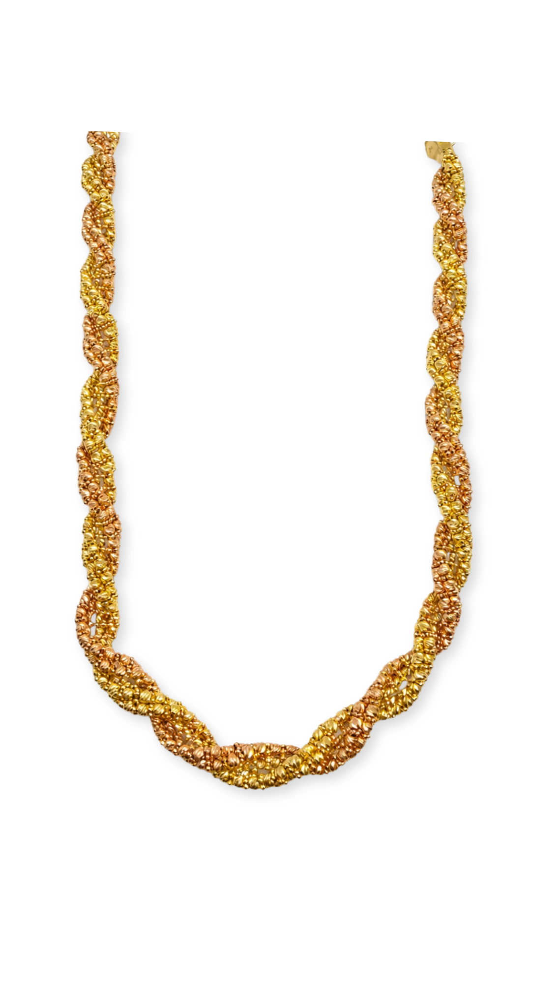 DRC Two Tone Set -  Necklace S16-S18 & Bracelet S7-8