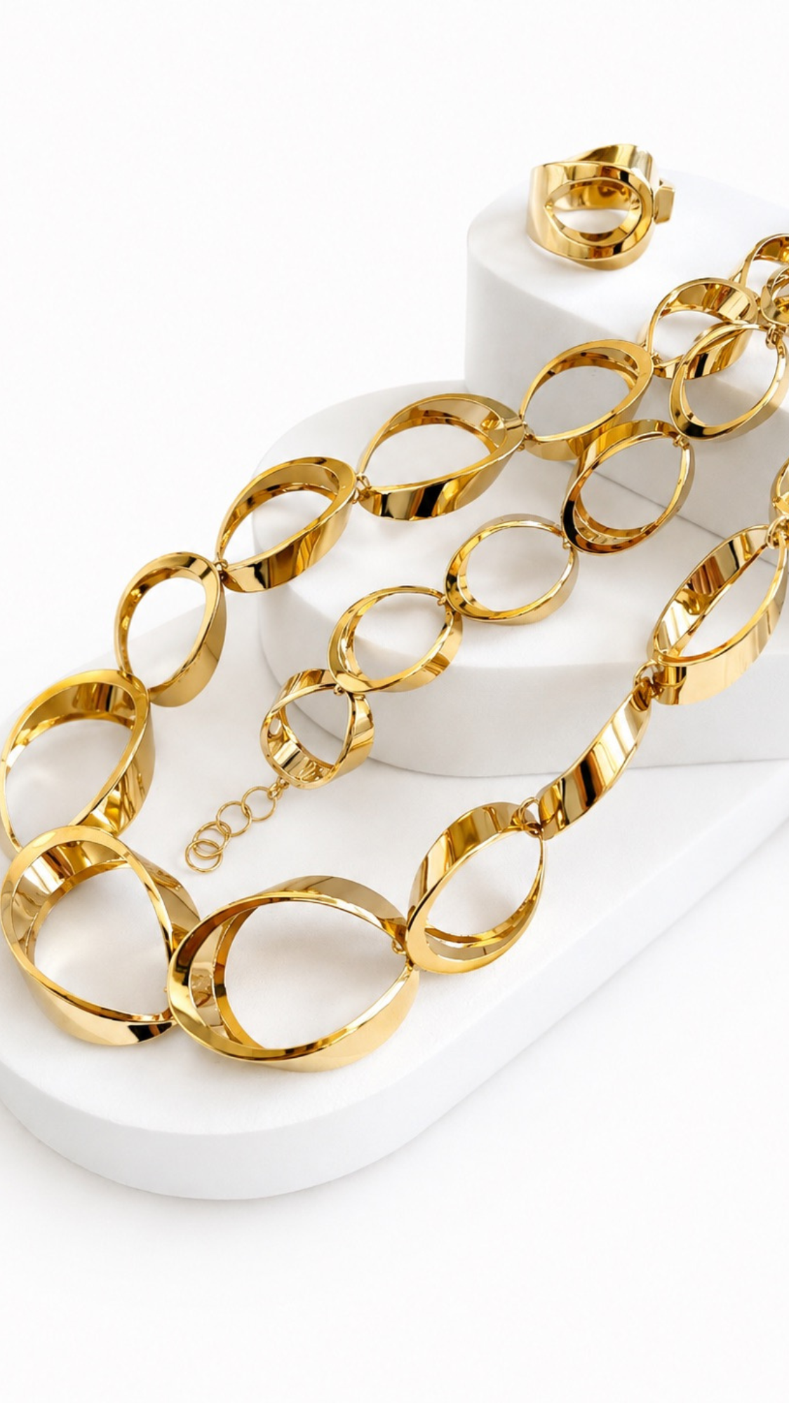 Elongated Oval Link set