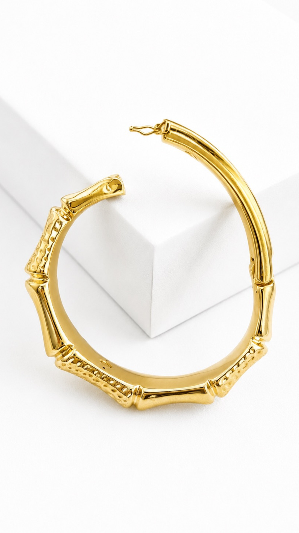 Bamboo Bangle & Ring Matte & Glossy