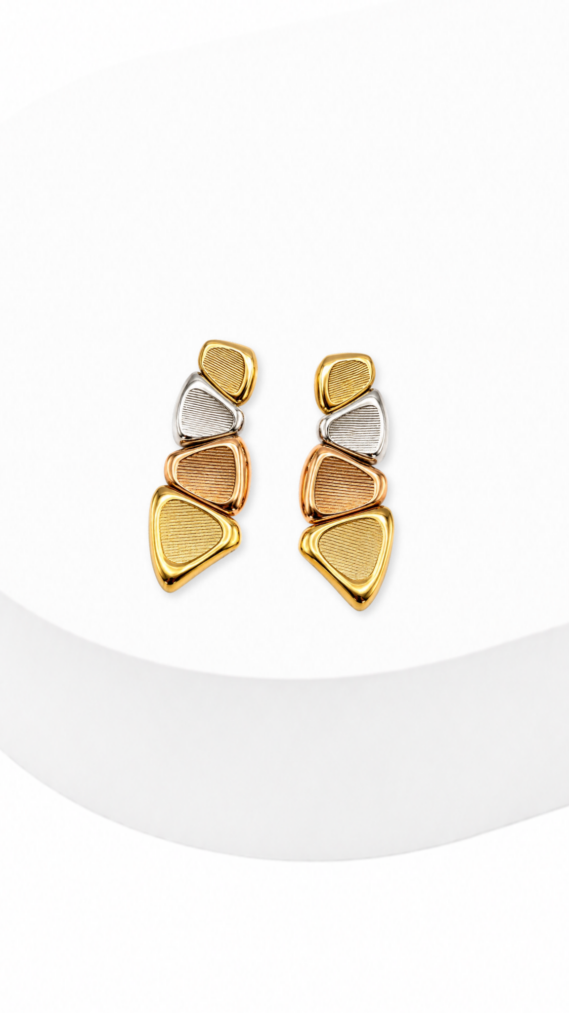 Triangular Link Set Tricolor
