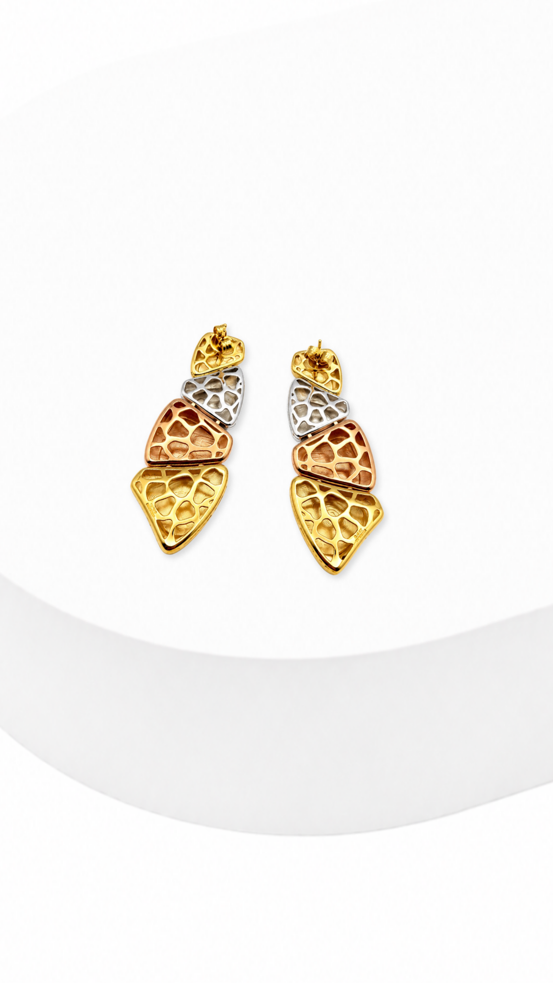 Triangular Link Set Tricolor