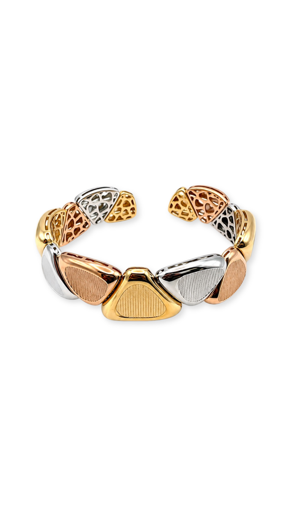 Triangular Link Set Tricolor