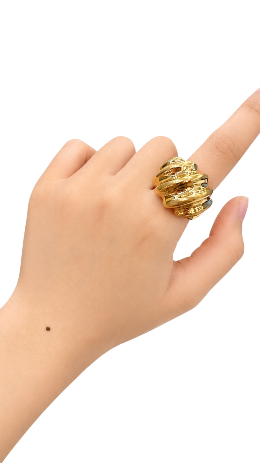 Solara Wave Ring- Size 9