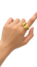 Solstice Orb Ring Matte & Glossy - Size 8