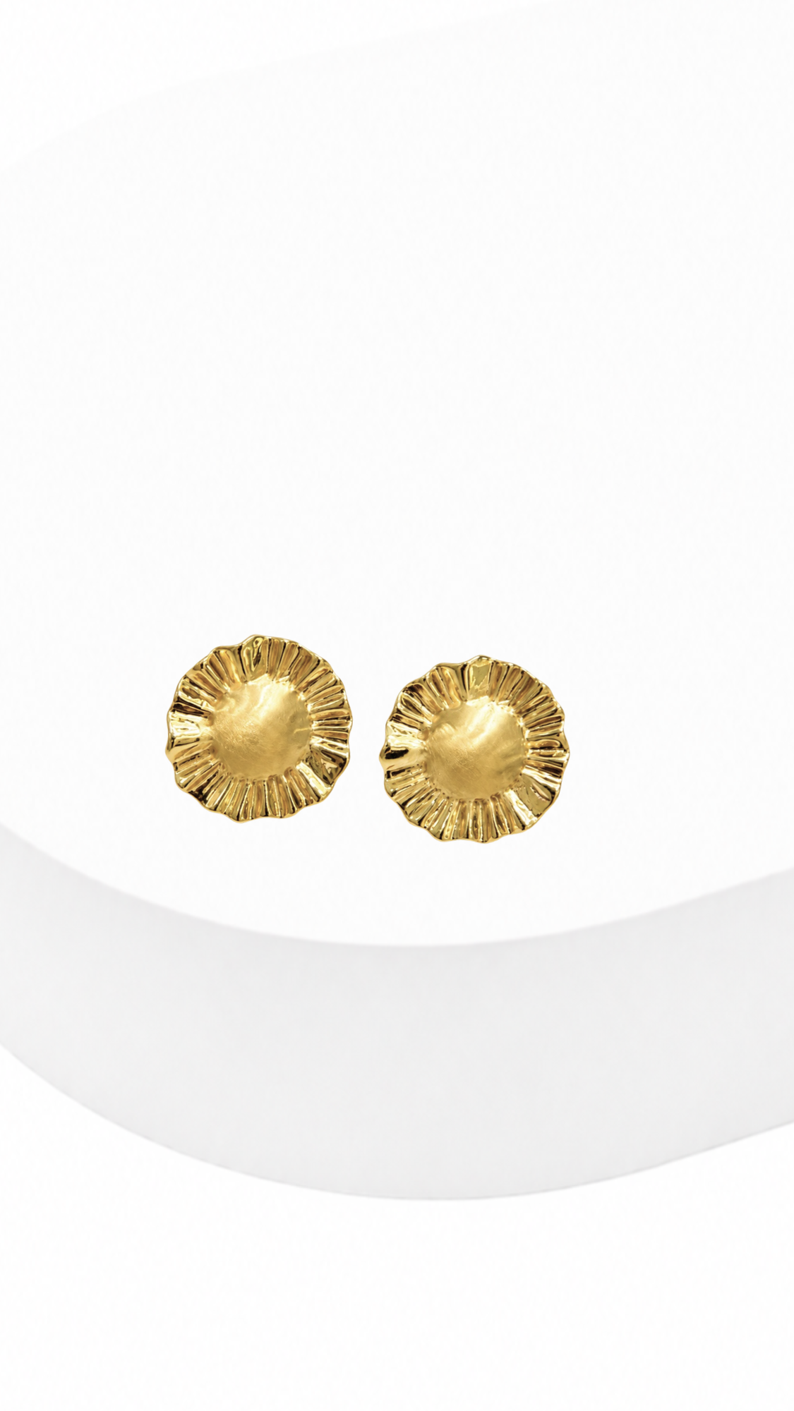 Sunburst Stud Earrings