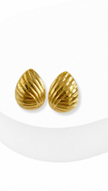 Textured Shell Earrings