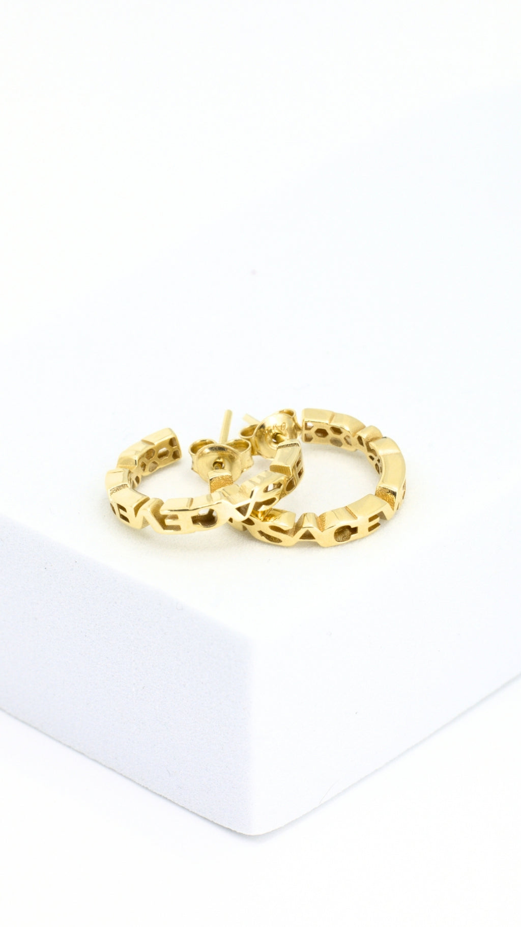 VCE Hoop Earrings Small