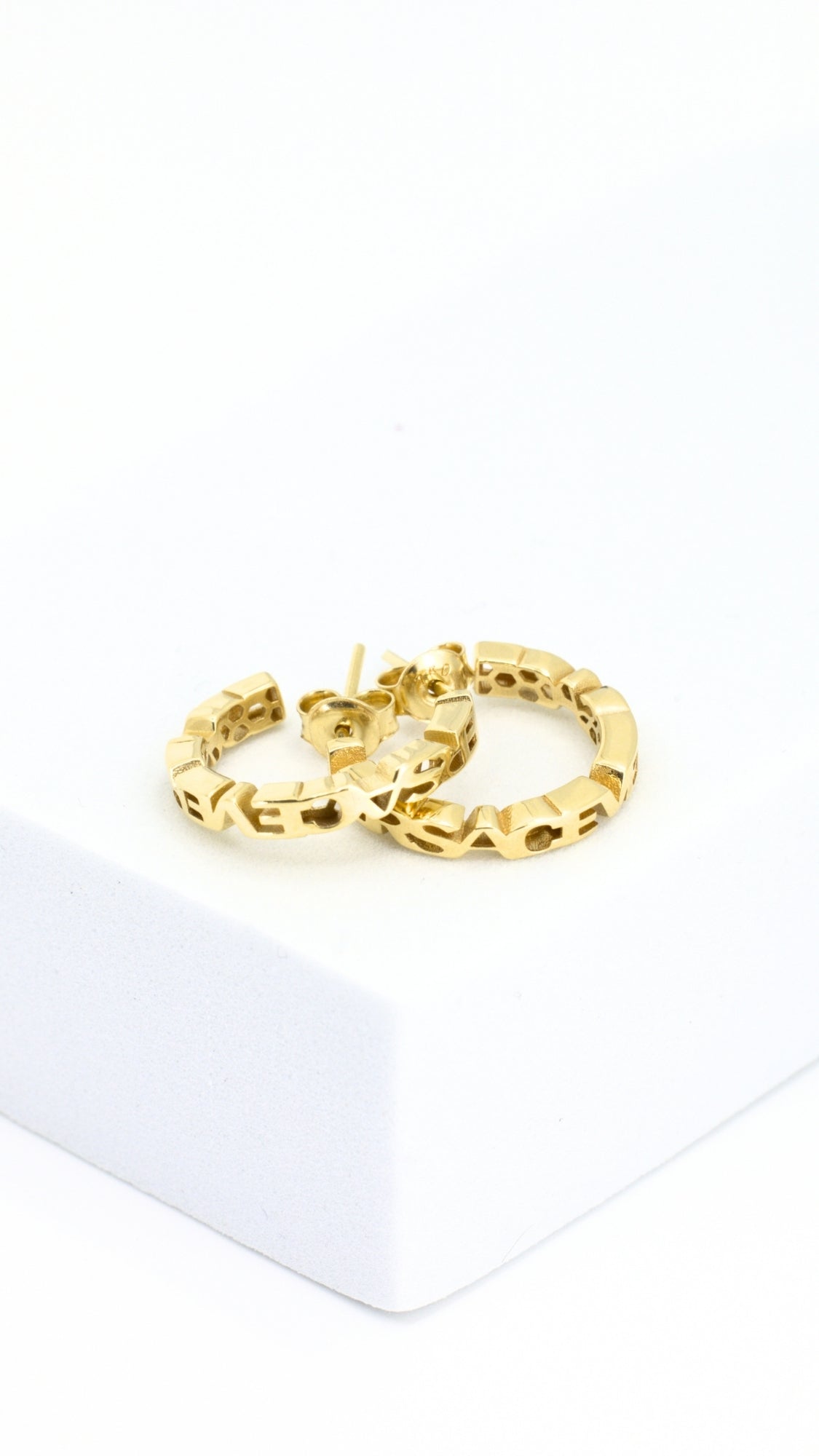 VCE Hoop Earrings Small