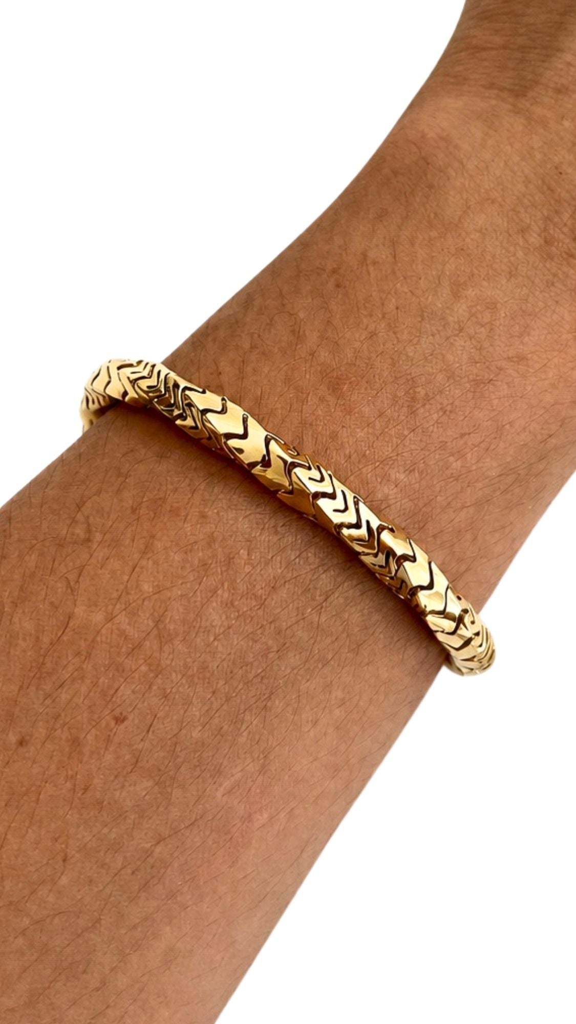 MCO Cube Twisted Bracelet 7.5"